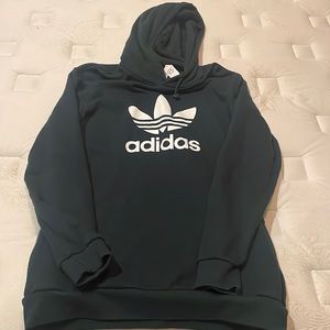 Dark Green Adidas Hoodie